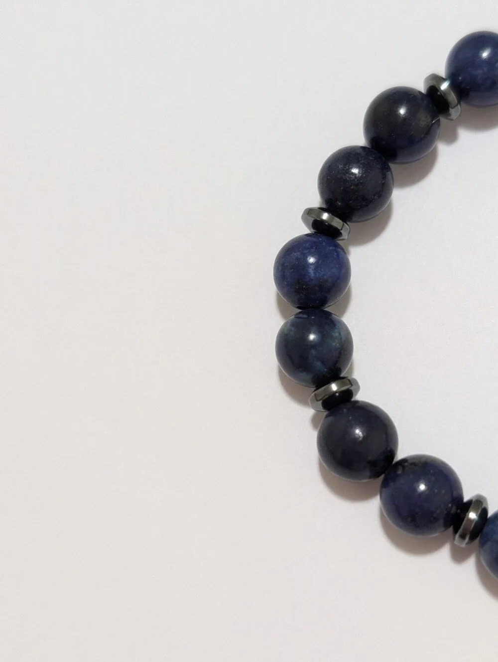 Lapis Lazuli/Hematite Bracelet